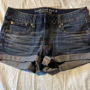 New American eagle shorties size 6